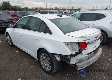 2015 Chevrolet Cruze Eco Auto z USA, uszkodzony, nr VIN 1G1PH5SB5F7154456